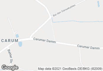 Karte mit Standort von Bäckerei Lammerding GmbH