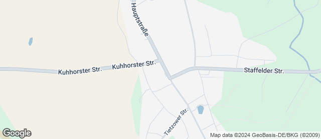 Karte mit Standort von Bäckerei Guse
