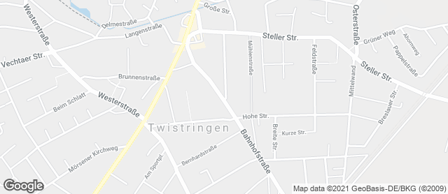 Karte mit Standort von Landbäckerei Diekhaus Gmbh