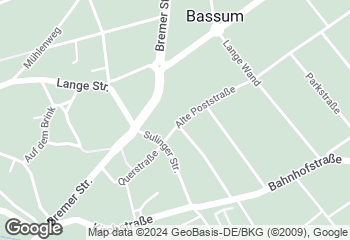 Karte mit Standort von Stadtländer Wochenmarkt Bassum