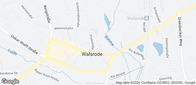 Karte mit Standort von Stadtländer Wochenmarkt Walsrode