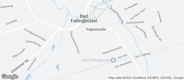 Karte mit Standort von Stadtländer Wochenmarkt Bad Fallingbostel