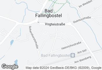 Karte mit Standort von Stadtländer Wochenmarkt Bad Fallingbostel