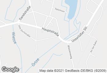 Karte mit Standort von Bäckerei Hoffman´s Backhus E. Kfm.