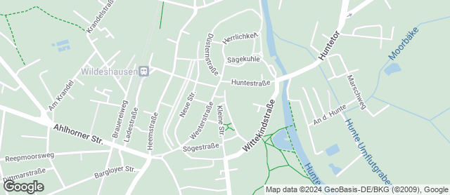 Karte mit Standort von Stadtländer Wochenmarkt Wildeshausen
