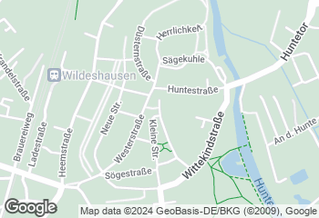 Karte mit Standort von Stadtländer Wochenmarkt Wildeshausen