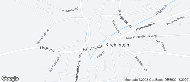 Karte mit Standort von Bäckerei Wöbse