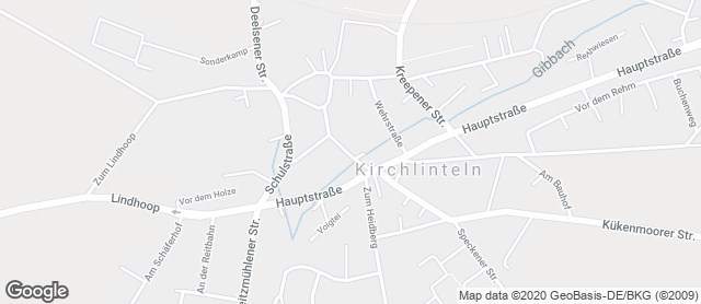 Karte mit Standort von Bäckerei Wöbse