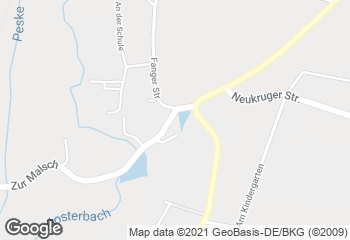 Karte mit Standort von Klosterbäckerei Badberg