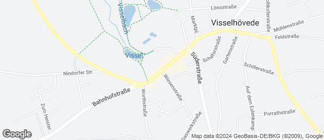 Karte mit Standort von Stadtländer Wochenmarkt Visselhövede