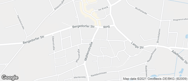 Karte mit Standort von Bäckerei Konditorei Krützkamp GmbH