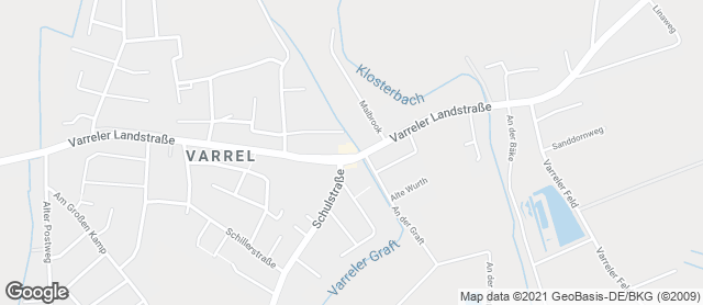 Karte mit Standort von Bäckerei Konditorei Krützkamp GmbH