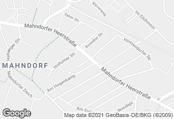 Karte mit Standort von Baalk Backbord Mahndorf