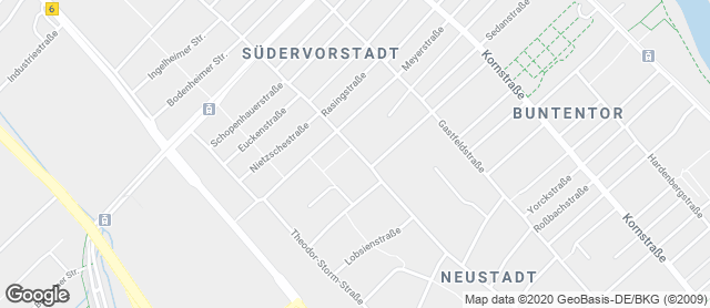 Karte mit Standort von Parpart´s Backstube