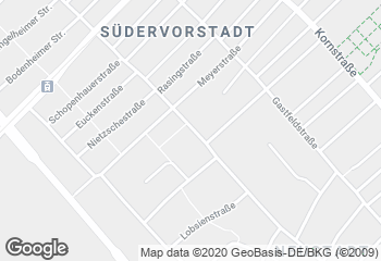 Karte mit Standort von Parpart´s Backstube