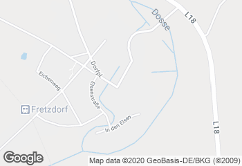 Karte mit Standort von Bäckerei Hausbalk