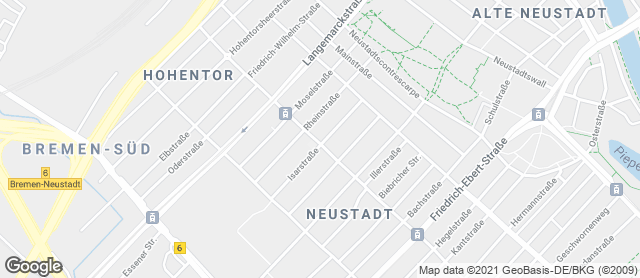 Karte mit Standort von Bäckerei Weymann GmbH & Co. KG