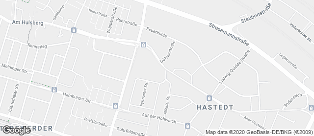Karte mit Standort von Hastedt