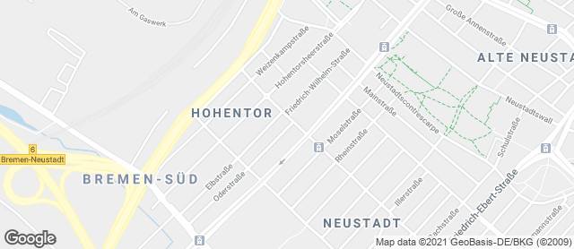 Karte mit Standort von Parpart´s Backstube
