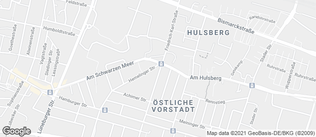 Karte mit Standort von Starke Bäcker Hulsberg