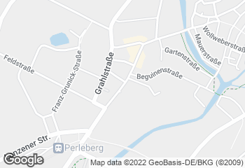 Karte mit Standort von Deichbäckerei