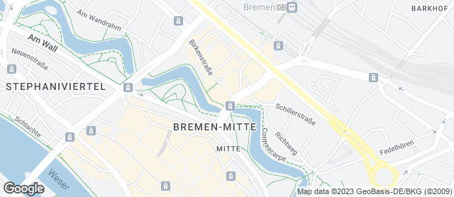 Karte mit Standort von Sam Urban Baker Hillmannplatz
