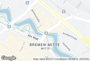 Karte mit Standort von Sam Urban Baker Hillmannplatz