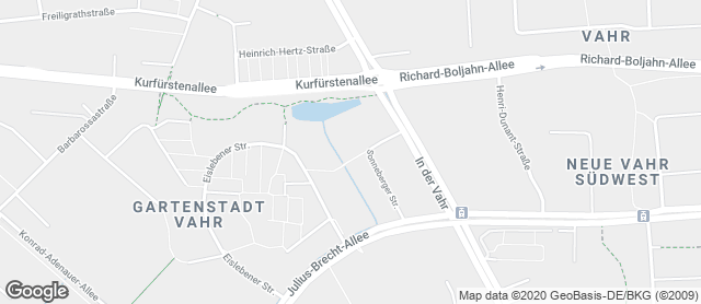 Karte mit Standort von Vahr
