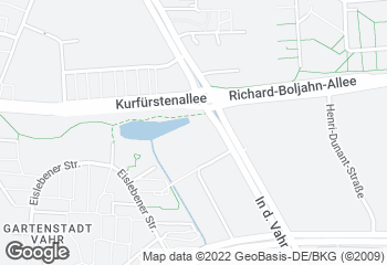 Karte mit Standort von Bäckerei Rolf In der Vahr
