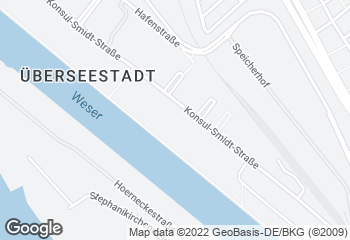 Karte mit Standort von Bäckerei Rolf Café Leo