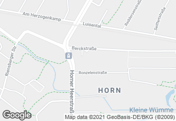 Karte mit Standort von Müller & Egerer Bäckerei und Konditorei GmbH