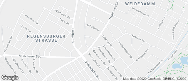 Karte mit Standort von Bäckerei Rolf Hemmstraße