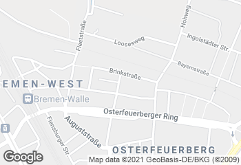 Karte mit Standort von Bäckerei Schroeder