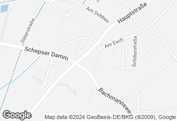 Karte mit Standort von Bäckerei Lohmann's GmbH