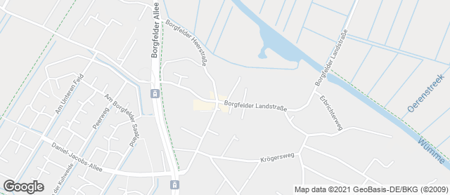 Karte mit Standort von Bäckerei und Konditorei Peer Ruchel