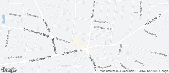 Karte mit Standort von Stadtländer Wochenmarkt Schneverdingen