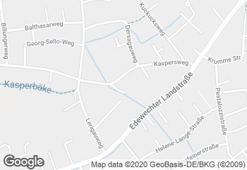 Karte mit Standort von Eversten