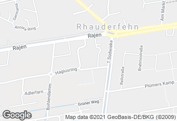 Karte mit Standort von Bäckerei Hoppmann KG