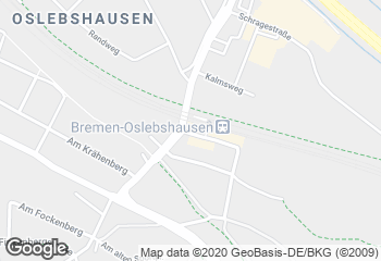 Karte mit Standort von Bäckerei Rolf Oslebs-City