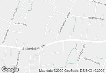 Karte mit Standort von Aktiv Bloherfelde