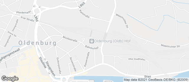 Karte mit Standort von Müller & Egerer Bäckerei und Konditorei GmbH