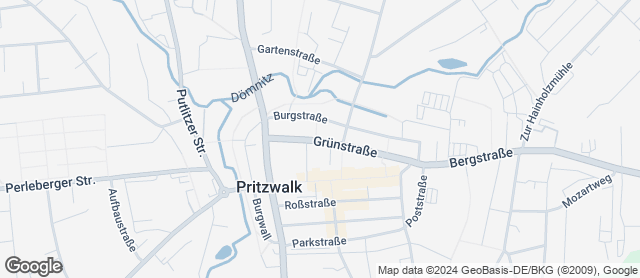 Karte mit Standort von Bäckerei Jahnke