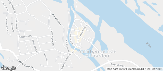 Karte mit Standort von Bäckerei und Konditorei Stahlbock