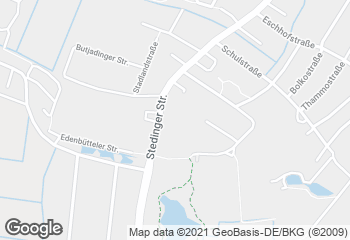 Karte mit Standort von Starke Bäcker Lemwerder