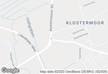 Karte mit Standort von Bäckerei Holsten