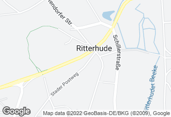 Karte mit Standort von Bäckerei Rolf Café Hué