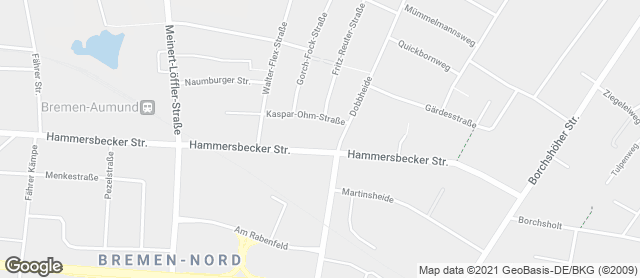 Karte mit Standort von Starke Bäcker Aumund