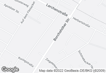 Karte mit Standort von Bäckerei Rolf Edeka Aumund