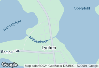 Karte mit Standort von Handwerksbäckerei Lychen - Bäckermeister Julien Strittmatter