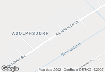 Karte mit Standort von Bäckerei Wendelken
